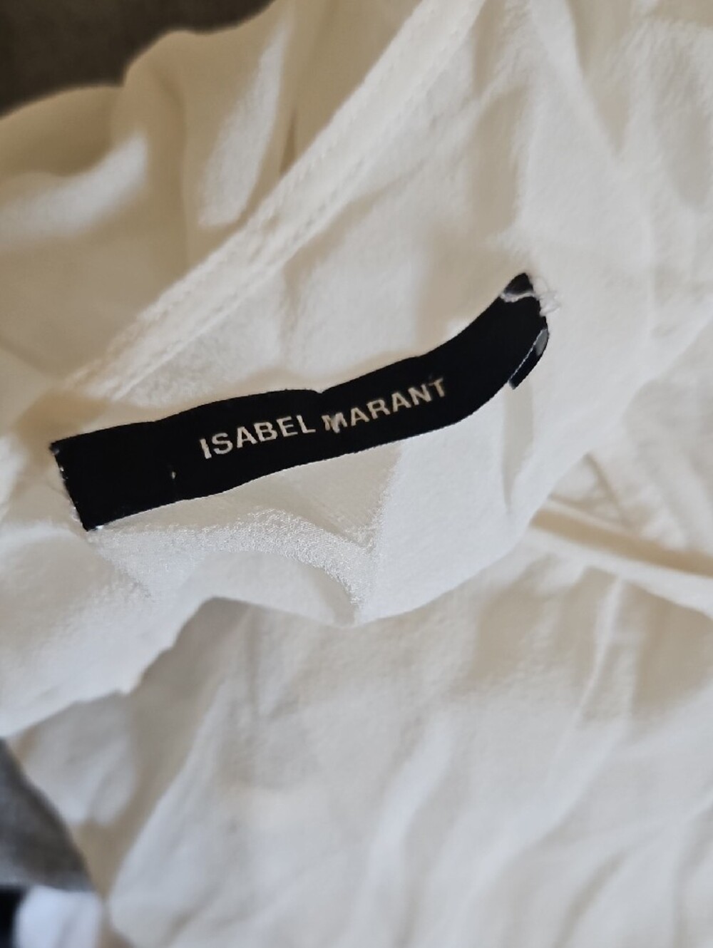 Isabel Marant White Silk Slip Cami - Picture 3 of 7